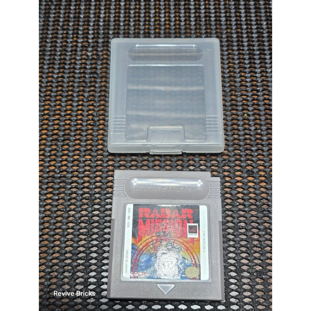 Radar Mission (Nintendo‎ Gameboy, GB, 1990) Game and Manual
